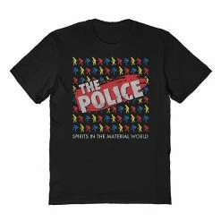 Licensed Character Men's The Police Tee Gray