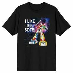 Licensed Character Men's Voltron I Like Big Bots Tee