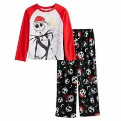 Licensed Character Boys 4-12 Jammies For Your Families® The Nightmare Before Christmas Pajama Set