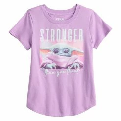 Licensed Character Girls 7-16 Star Wars The Mandalorian Grogu Aka Baby Yoda Graphic Tee