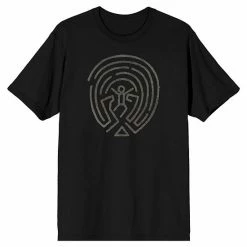 Licensed Character Men's Westworld Maze Line Art Tee