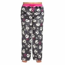 Licensed Character Plus Size The Nightmare Before Christmas Fleece Pajama Pants