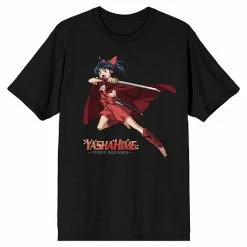 Licensed Character Men's Yashahime Moroha With Katana Tee
