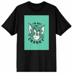 Licensed Character Men's Tom & Jerry I'm Not Cranky Tee