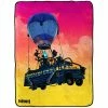 Licensed Character Fortnite Bus Loading Screen Blanket -Licensed Character Shop unnamed file 2241
