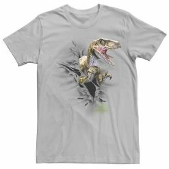 Licensed Character Men's Jurassic Park Ripping Velociraptor Graphic Tee Athletic Heather -Licensed Character Shop unnamed file 22423