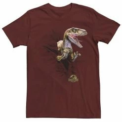 Licensed Character Men's Jurassic Park Ripping Velociraptor Graphic Tee Athletic Heather -Licensed Character Shop unnamed file 22425