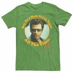 Licensed Character Men's Jurassic Park Hate Being Right All The Time Tee Kelly Heather -Licensed Character Shop unnamed file 22465