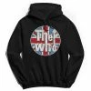 Licensed Character Men's The Who Distressed Union Jack Hoodie -Licensed Character Shop unnamed file 22492