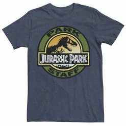 Licensed Character Men's Jurassic Park Staff Icon T-Rex Skeleton Tee Royal -Licensed Character Shop unnamed file 22557