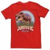 Licensed Character Men's Jurassic Park Life Finds A Way Vibrant Graphic Tee Black -Licensed Character Shop unnamed file 22569