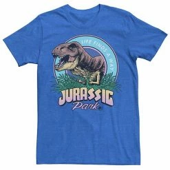 Licensed Character Men's Jurassic Park Life Finds A Way Vibrant Graphic Tee Black -Licensed Character Shop unnamed file 22577