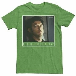 Licensed Character Men's Jurassic Park Ian Malcolm Life Finds A Way Graphic Tee Cardinal -Licensed Character Shop unnamed file 22593