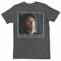 Licensed Character Men's Jurassic Park Ian Malcolm Life Finds A Way Graphic Tee Cardinal -Licensed Character Shop unnamed file 22594