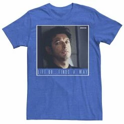 Licensed Character Men's Jurassic Park Ian Malcolm Life Finds A Way Graphic Tee Cardinal -Licensed Character Shop unnamed file 22595