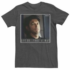 Licensed Character Men's Jurassic Park Ian Malcolm Life Finds A Way Graphic Tee Cardinal -Licensed Character Shop unnamed file 22600