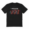 Licensed Character Men's The Police Tee Black
