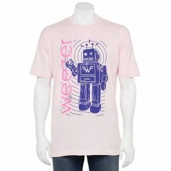 Licensed Character Men's Weezer Robot Graphic Tee