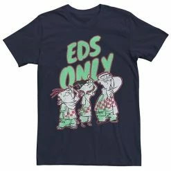 Licensed Character Men's Ed, Edd & Eddy Eds Only Portrait Tee Red