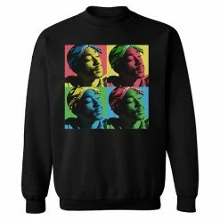 Licensed Character Men's Tupac PopArt Sweatshirt