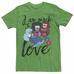 Licensed Character Men's Cartoon Network Steven Universe I Am Made Of Love Tee Silver -Licensed Character Shop unnamed file 22849