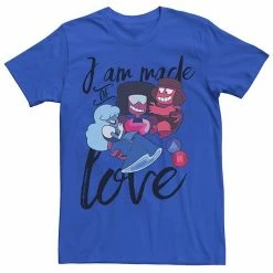 Licensed Character Men's Cartoon Network Steven Universe I Am Made Of Love Tee Silver -Licensed Character Shop unnamed file 22853