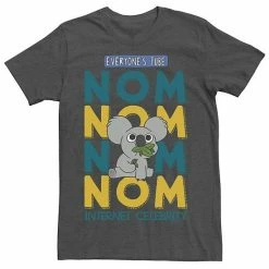 Licensed Character Men's Cartoon Network We Bare Bears Nom Nom Internet Celebrity Graphic Tee Charcoal Heather -Licensed Character Shop unnamed file 22905