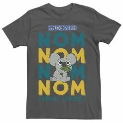 Licensed Character Men's Cartoon Network We Bare Bears Nom Nom Internet Celebrity Graphic Tee Charcoal Heather -Licensed Character Shop unnamed file 22909