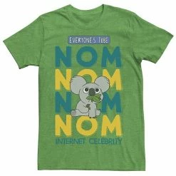 Licensed Character Men's Cartoon Network We Bare Bears Nom Nom Internet Celebrity Graphic Tee Charcoal Heather -Licensed Character Shop unnamed file 22913