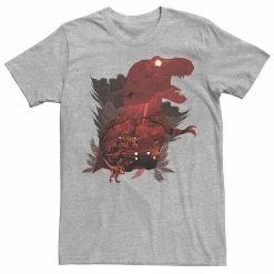 Licensed Character Men's Jurassic Park T-Rex Red Safari Collage Graphic Tee Royal -Licensed Character Shop unnamed file 22922