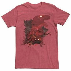 Licensed Character Men's Jurassic Park T-Rex Red Safari Collage Graphic Tee Royal -Licensed Character Shop unnamed file 22923