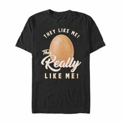 Licensed Character Men's Celebrity King Egg Tee Pound Sign -Licensed Character Shop unnamed file 22937