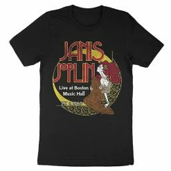 Licensed Character Men's Janis Joplin Moon Dreams Tee
