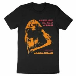 Licensed Character Men's Janis Joplin Poster Tee