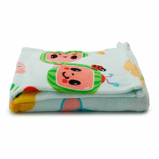 Licensed Character CocoMelon 46" X 60" Throw Blanket 3 Licensed Character CocoMelon 46" X 60" Throw Blanket