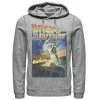 Licensed Character Men's Back To The Future Classic Poster Hoodie Red -Licensed Character Shop unnamed file 23114