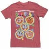 Licensed Character Men's Cartoon Network Gumball Five Stars Group Shot Colorful Tee Cardinal -Licensed Character Shop unnamed file 23122