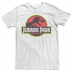 Licensed Character Men's Jurassic Park Classic Original Logo Tee Kelly -Licensed Character Shop unnamed file 23144