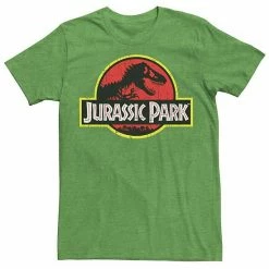 Licensed Character Men's Jurassic Park Classic Original Logo Tee Kelly -Licensed Character Shop unnamed file 23151