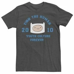 Licensed Character Men's Adventure Time Finn The Human Youth Culture Forever Graphic Tee Black -Licensed Character Shop unnamed file 23180