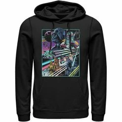 Licensed Character Men's Star Wars Neon Rebel Alliance Poster Hoodie Royal -Licensed Character Shop unnamed file 23232