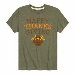 Licensed Character Boys 8-20 Happy Thanksgiving Graphic Tee White -Licensed Character Shop unnamed file 2325