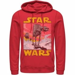 Licensed Character Men's Star Wars At-AT Retro Poster Hoodie Athletic Heather -Licensed Character Shop unnamed file 23251