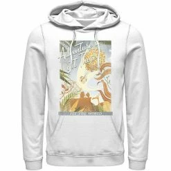 Licensed Character Men's Disney / Pixar Up Poster Distressed Vintage Hoodie White -Licensed Character Shop unnamed file 23286