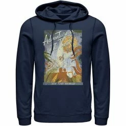 Licensed Character Men's Disney / Pixar Up Poster Distressed Vintage Hoodie White -Licensed Character Shop unnamed file 23288