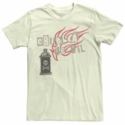 Licensed Character Men's Disney Cruella De Vil Spray Paint Logo Tee Royal -Licensed Character Shop unnamed file 23327