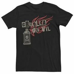 Licensed Character Men's Disney Cruella De Vil Spray Paint Logo Tee Royal -Licensed Character Shop unnamed file 23331