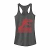 Licensed Character Juniors Jurassic Park Classic T-Rex Skeleton Logo Tank Raspberry -Licensed Character Shop unnamed file 23333