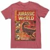 Licensed Character Men's Jurassic World Two Dino-Mite Tales Vintage Tee Cardinal