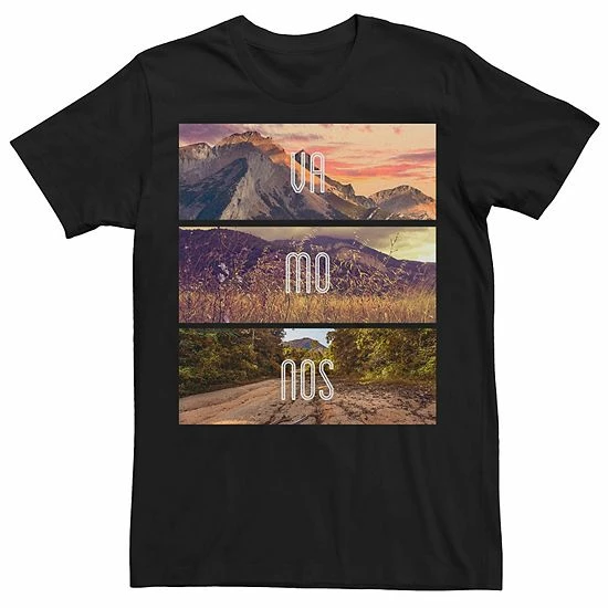 Licensed Character Men's Gonzales Vamonos Lanscape Portrait Stack Tee White 8 Licensed Character Men's Gonzales Vamonos Lanscape Portrait Stack Tee White - Image 6